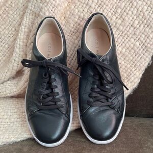 Cole Haan Black Leather Men's Sneakers